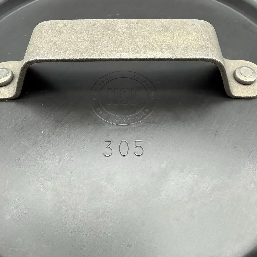 Commercial Aluminum Cookware Co 1 Qt Saucepan #5001 Lid #305 USA Vintage Pot